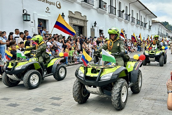 Desfile militar y condecoraciones en Popayán marcan los 214 años de la independencia de Colombia Desfile militar y condecoraciones en Popayán marcan los 214 años de la independencia de Colombia