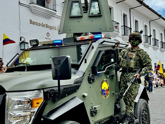Desfile militar y condecoraciones en Popayán marcan los 214 años de la independencia de Colombia Desfile militar y condecoraciones en Popayán marcan los 214 años de la independencia de Colombia