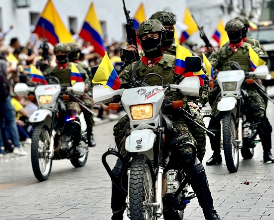 Desfile militar y condecoraciones en Popayán marcan los 214 años de la independencia de Colombia Desfile militar y condecoraciones en Popayán marcan los 214 años de la independencia de Colombia