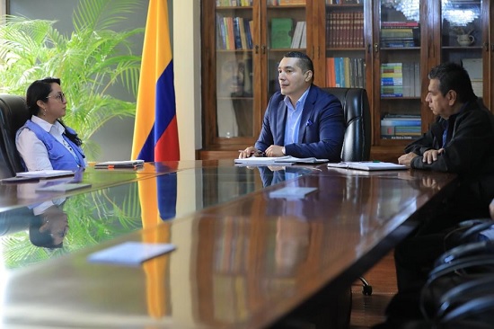 Gobierno Departamental y ONU coordinan agendas humanitarias Gobierno Departamental y ONU coordinan agendas humanitarias
