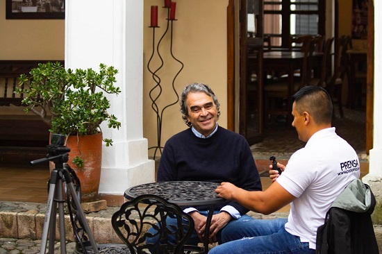 Sergio Fajardo en Popayán