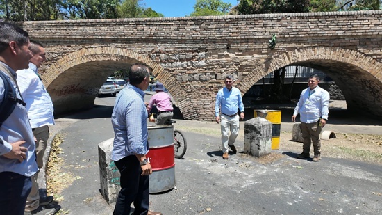 Alcaldía protege el patrimonio payanés: Puente del Humilladero