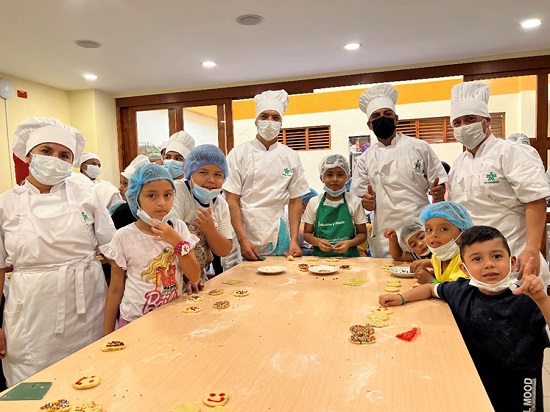 'Cocina Colorida y Divertida' con los niños de Popayán 'Cocina Colorida y Divertida' con los niños de Popayán