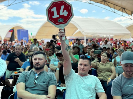 “El Cauca representa paz. El café sí es una oportunidad de vida”: Wilton Benitez, caficultor caucano. “El Cauca representa paz. El café sí es una oportunidad de vida”: Wilton Benitez, caficultor caucano.