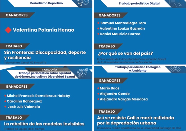 III Premio de periodismo Gerardo Bedoya Borrero