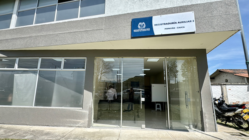Inaugurada la Oficina Auxiliar 2 de la Registraduría en Popayán Inaugurada la Oficina Auxiliar 2 de la Registraduría en Popayán
