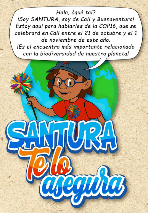 Santura, un chico que rompe el silencio sobre la COP16 Santura, un chico que rompe el silencio sobre la COP16
