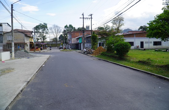 Satisfacción de payaneses por avances en obras de pavimentación.