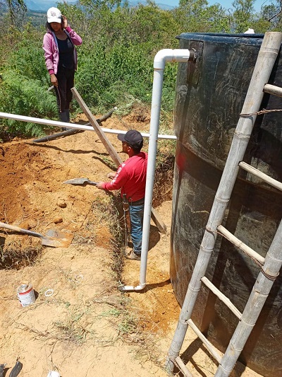 Alcaldía de Popayán le cumple el sueño de tener agua potable a la vereda Altamira. Alcaldía de Popayán le cumple el sueño de tener agua potable a la vereda Altamira.