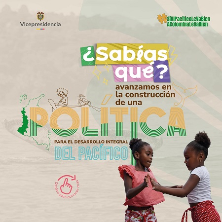 El desarrollo del Pacífico, una de las prioridades de la Vicepresidencia El desarrollo del Pacífico, una de las prioridades de la Vicepresidencia