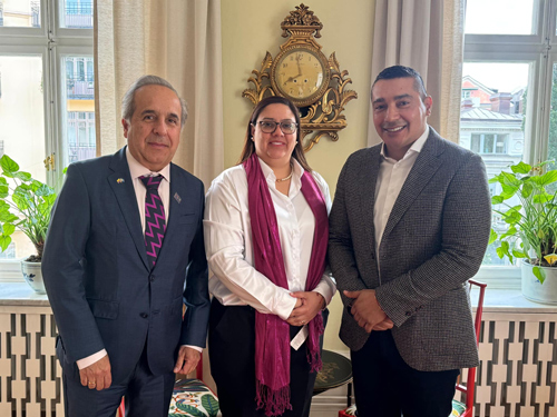 Gobernador impulsa transformación del Cauca desde Suecia Gobernador impulsa transformación del Cauca desde Suecia