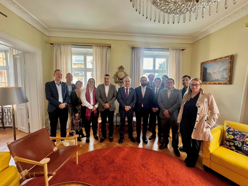 Gobernador impulsa transformación del Cauca desde Suecia Gobernador impulsa transformación del Cauca desde Suecia