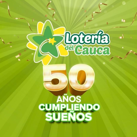 Lotería del Cauca ¡50 años cumpliendo sueños! Lotería del Cauca ¡50 años cumpliendo sueños!