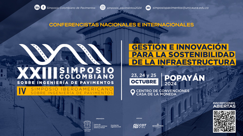Popayán sede del Simposio Colombiano de Ingeniería