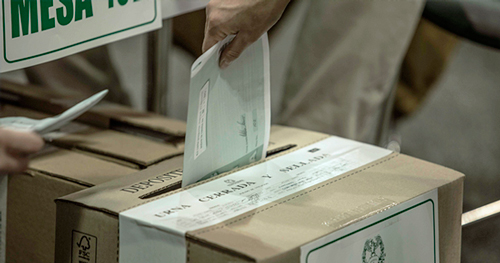 Proceso de selección de candidatos en Colombia