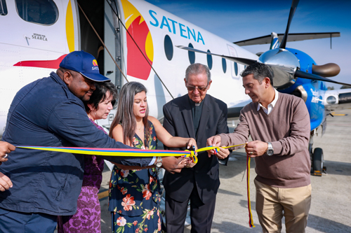 Satena inaugura vuelos semanales entre Popayán y la Costa Pacífica Satena inaugura vuelos semanales entre Popayán y la Costa Pacífica