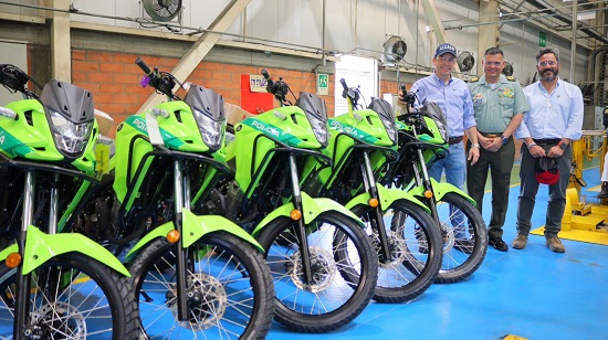 141 motos para reforzar la seguridad en Cali. 141 motos para reforzar la seguridad en Cali.