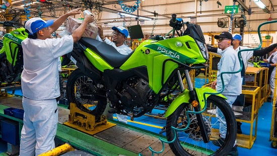 141 motos para reforzar la seguridad en Cali. 141 motos para reforzar la seguridad en Cali.