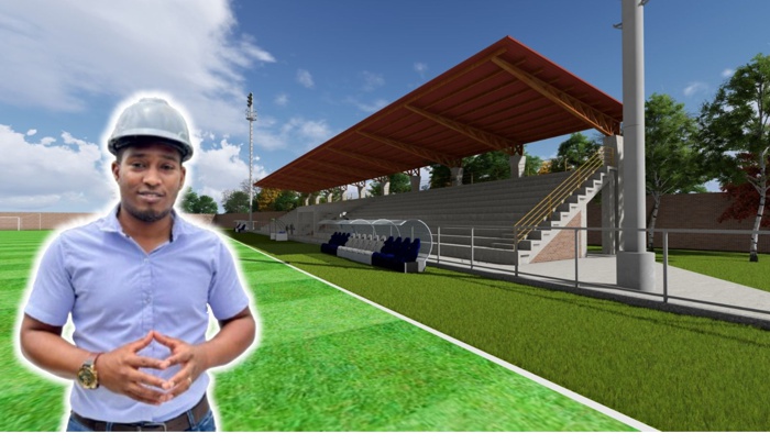 Alcalde Adrián Díaz impulsa proyecto de iluminación para el Estadio Municipal de Corinto