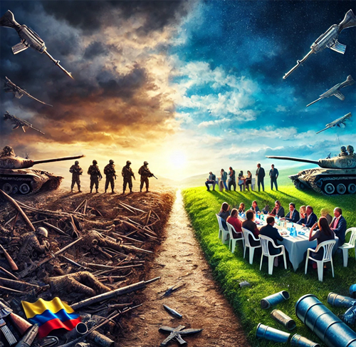 El camino de la guerra debe terminar