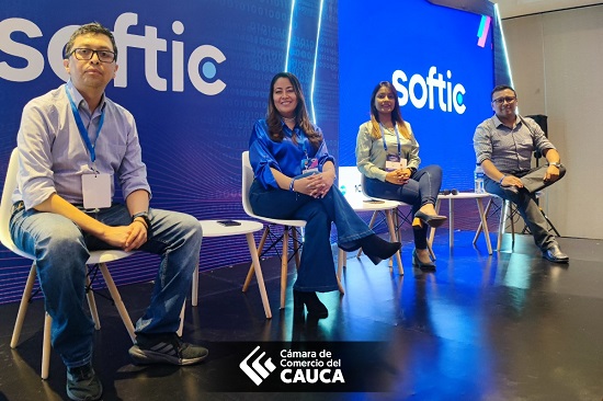 Empresas caucanas participaron en el SOFTIC 2024