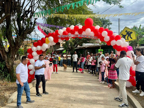 Finalizan obras de pavimentación en Quilichao