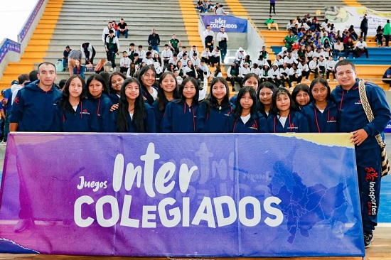Gran inauguración de los Juegos Intercolegiados Regional Pacífico en Popayán Gran inauguración de los Juegos Intercolegiados Regional Pacífico en Popayán