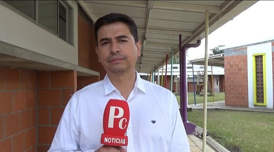 José Julián Orozco Muñoz, rector de la institución educativa Valle del Ortigal.