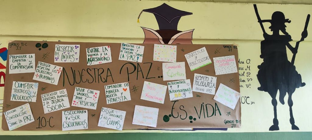La Paz es un compromiso inquebrantable