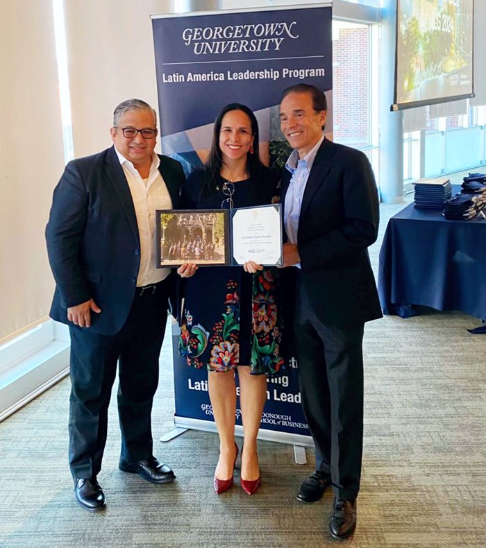 Lucy Amparo gana beca del LALP de Georgetown University