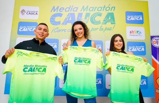 Media Maratón del Cauca: este 01 de diciembre se corre por la paz. Media Maratón del Cauca: este 01 de diciembre se corre por la paz