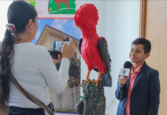 Niños, niñas y adolescentes de Popayán expusieron diferentes temáticas y muestras científicas en torno a la COP16. Niños, niñas y adolescentes de Popayán expusieron diferentes temáticas y muestras científicas en torno a la COP16.