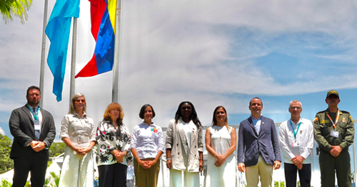 Naciones Unidas izó su bandera en la COP16
