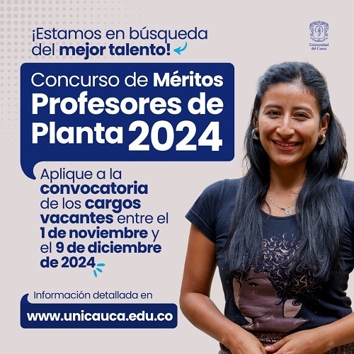Postúlese: Concurso de Méritos Profesores de Planta 2024 Postúlese: Concurso de Méritos Profesores de Planta 2024