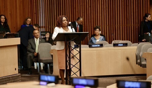 Márquez instó a la ONU a reconocer la dignidad afrodescendiente Márquez instó a la ONU a reconocer la dignidad afrodescendiente