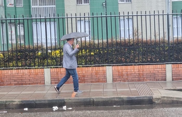 Crónica de un día lluvioso en Bogotá