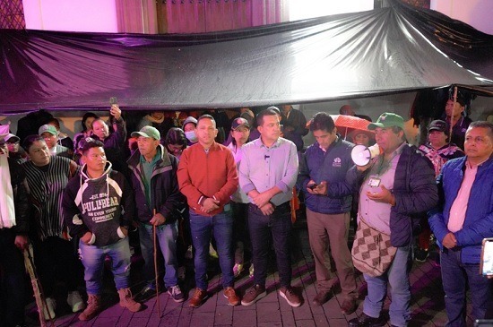 Gobierno del Cauca y ANUC logran establecer acuerdos que ponen fin a la protesta en Popayán Gobierno del Cauca y ANUC logran establecer acuerdos que ponen fin a la protesta en Popayán