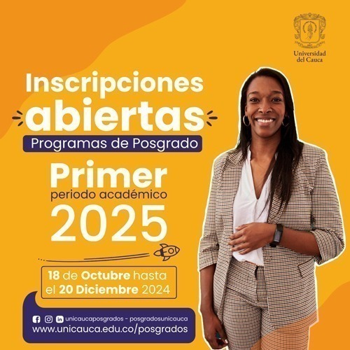 Inscríbete a un Posgrado en la Universidad del Cauca