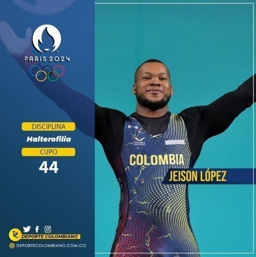 Jeison López - Pesista Colombiano