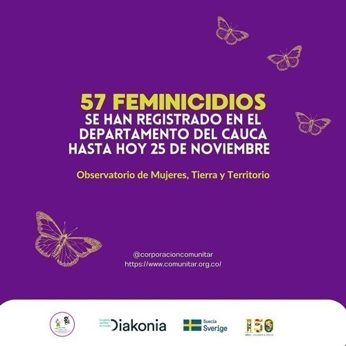 Cifras alarmantes: Informe sobre feminicidios en el Cauca