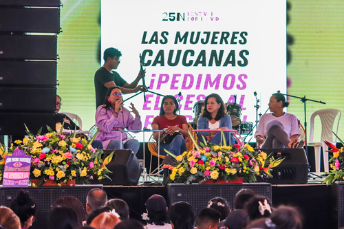 Por la paz y la vida, mujeres lideran un cambio en el Cauca