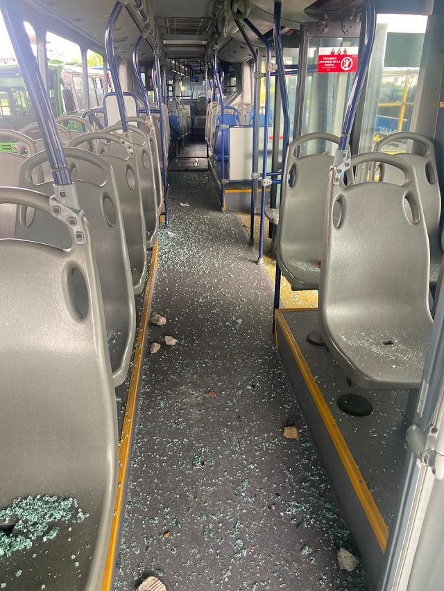 Conductor del MIO en Cali: en grave riesgo de perder un ojo