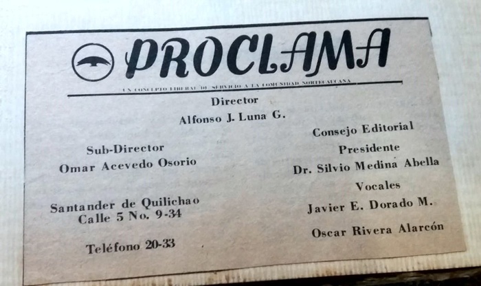 Homenaje a Omar Acevedo Osorio