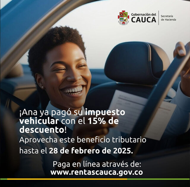 Impuesto vehicular: paga pronto, ahorra más