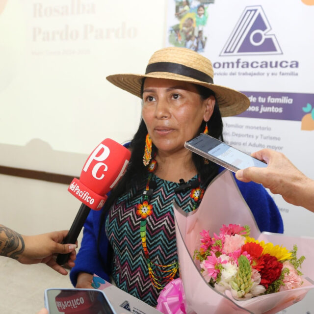 Rosalba Pardo, la Mujer Cauca Comfacauca 2024-2025