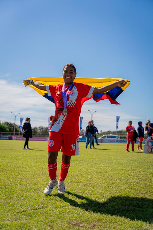 Una estrella del fútbol nacida en Siloé