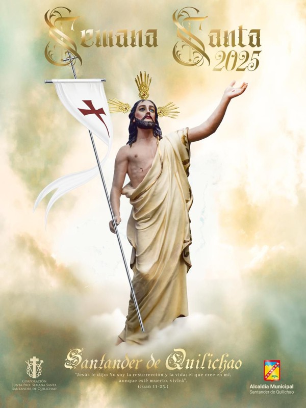 Santander de Quilichao revela afiche de Semana Santa 2025 Santander de Quilichao revela afiche de Semana Santa 2025