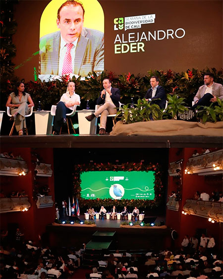 Cali también lidera la agenda ambiental global. Cali también lidera la agenda ambiental global.