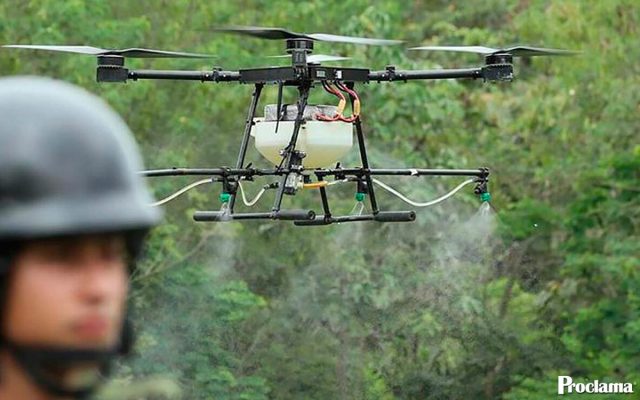 Confirman uso terrestre de glifosato contra cultivos ilícitos