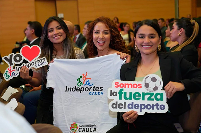 Indeportes Cauca lanza nueva imagen institucional para transformar el deporte en todo el territorio. Indeportes Cauca lanza nueva imagen institucional para transformar el deporte en todo el territorio.